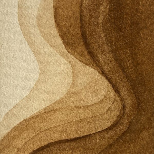 Ombre naturelle, aquarelle extra-fine