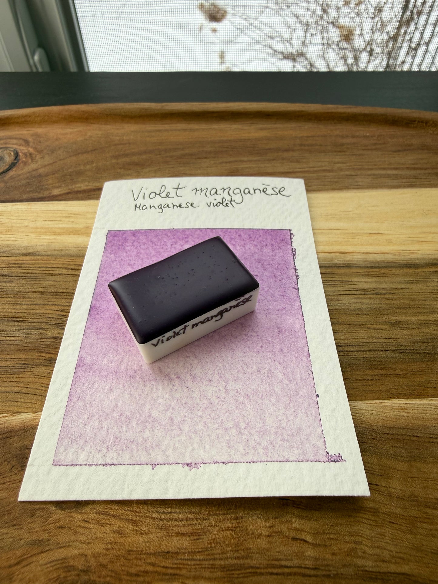 Violet manganèse foncé, aquarelle extra-fine