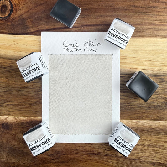 Gris étain, aquarelle extra-fine