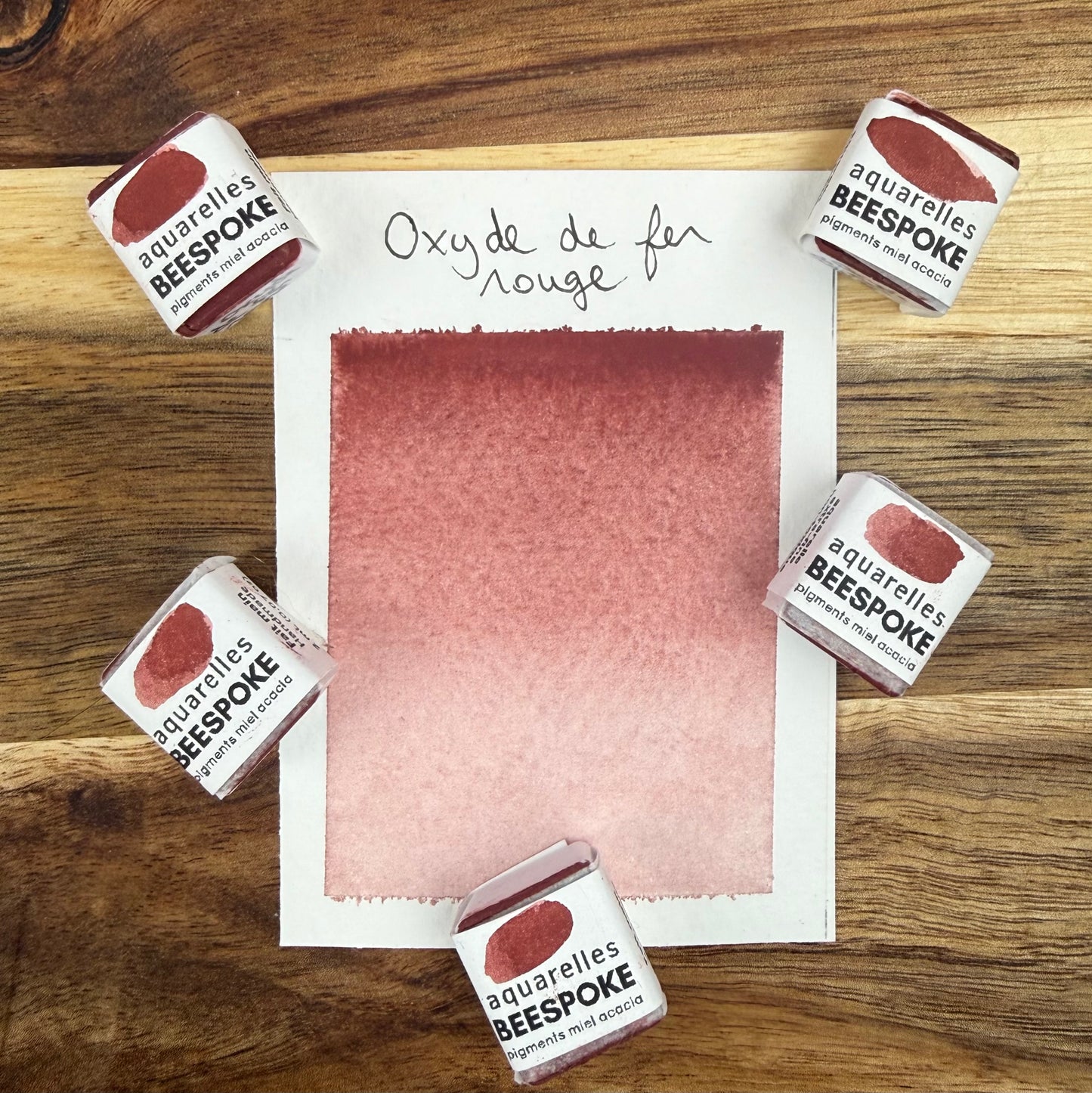 Oxyde de fer rouge, aquarelle extra-fine