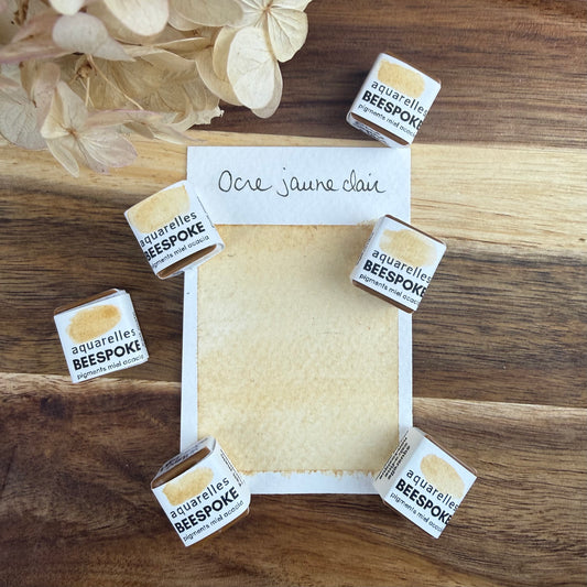 Ocre jaune clair, aquarelle extra-fine