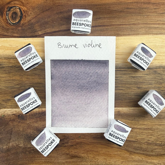 Brume violine, aquarelle extra-fine