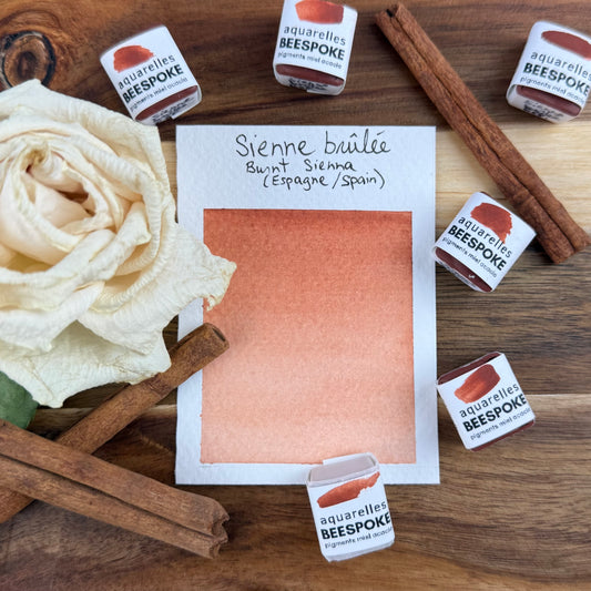 Sienne brûlée, aquarelle extra-fine