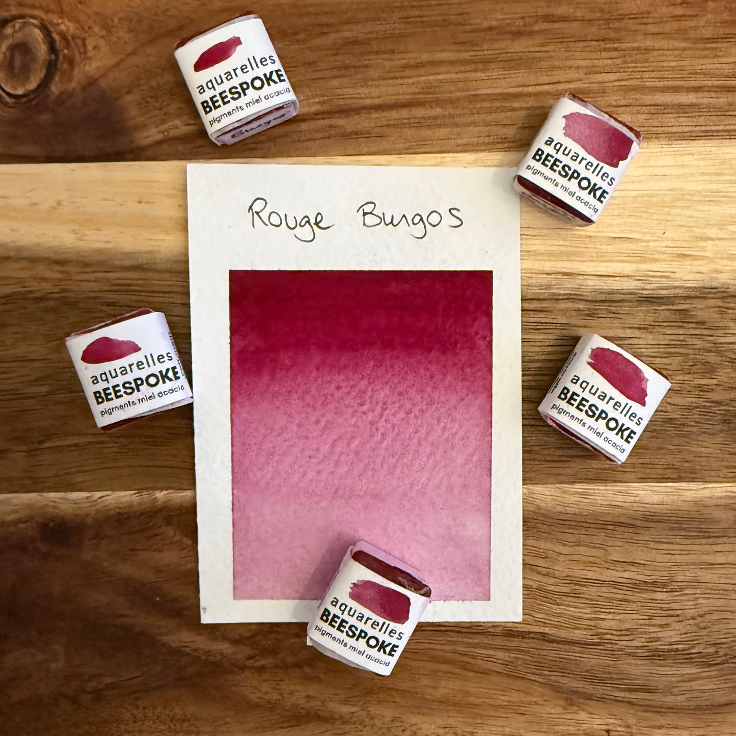 Rouge Burgos, aquarelle extra-fine