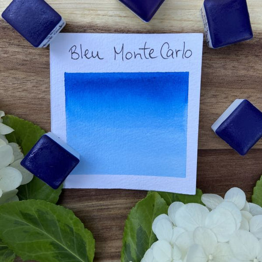 Bleu Monte Carlo, aquarelle extra-fine