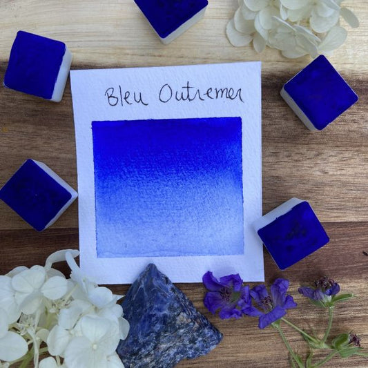 Bleu Outremer, aquarelle extra-fine