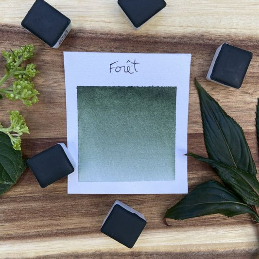 Forêt, aquarelle extra-fine