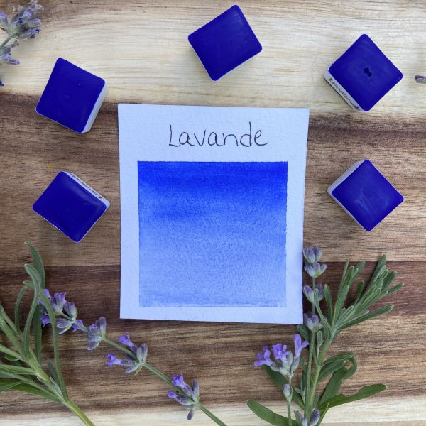 Bleu Lavande (édition limitée), aquarelle extra-fine