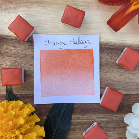 Orange Malaga, aquarelle extra-fine (édition limitée)